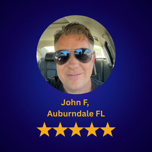 John F. — Auburndale, FL testimonial